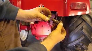 cub cadet 682 3 point lift installation [upl. by Harutak]