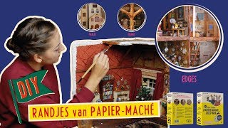 Knutselen amp DIY  Randjes  Muizenhuis Papier Mache [upl. by Aivyls66]