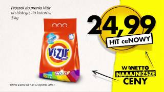 NETTO naaajniższe ceny od 7 stycznia 2014 r [upl. by Yleen911]