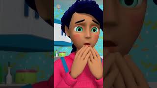 Boo Boo Song trending viralshort kidscartoon babysong ytshort booboosong education [upl. by Hannasus241]