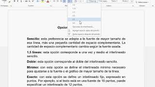 Como configurar opciones de interlineado en Word [upl. by Etem793]