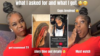 HAIRSTYLIST HORROR STORY SHE SCAMMED ME COPS INVOLVED 👮‍♀️ 💇‍♀️… [upl. by Makell776]