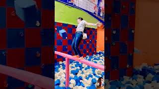 Trampoline park fun minivlog [upl. by Esmaria]