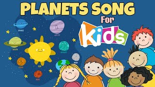 Planets Song  Learning Rhymes For Kids ✨️ [upl. by Enovi313]