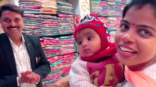 फेमस यूटूबेर Jiya Shashwat Roy जी ने हमारे स्टोर Aggarwal Saree Centre में की शॉपिंग  Shopping Vlog [upl. by Nalek]