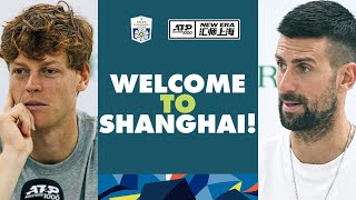 ATP Stars Welcome The World To Shanghai [upl. by Hsatan]