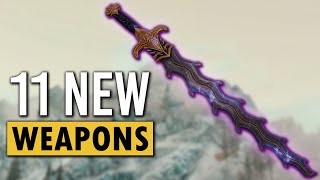 Skyrim Got 11 New Weapons  Lost Relics of Tamriel  Skyrim Mods [upl. by Rolanda]