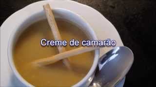 Receita de Creme de camarão marisco by necasdevaladares [upl. by Iilek]