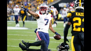 JuJu SmithSchuster  Highlights  New England Patriots  Pittsburgh Steelers  NFL Week 14 2023 [upl. by Abigael]