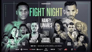 HANEY VS LINARES LIVE REACTION NO AUDIO NO VIDEO [upl. by Merwyn]