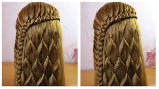 Tuto coiffure simple 🌺 Belle coiffure facile à faire cheveux longmi long 🌺 Coiffure pour lete [upl. by Mace]