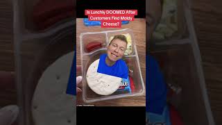 the quotMoldy Cheesequot situation with Lunchly lunchy food ksi mrbeast [upl. by Atorod286]