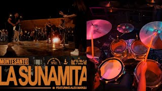 LA SUNAMITA MONTESANTO FT ALEX MARQUEZ DRUM COVER [upl. by Simon226]