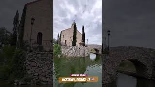 European style Adriatica village in McKinney Texas  places to visit in Dallas Texas dallastx [upl. by Mond]