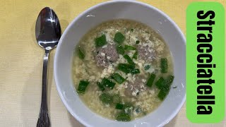 How To Make Stracciatella Soup [upl. by Christoper]