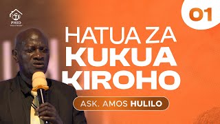 HATUA ZA KUKUA KIROHO  Askofu Amos Hulilo  DAY 1 [upl. by Tiernan]