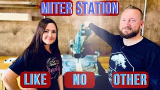 Watch Before You Build Your Miter Station woodworking mitersaw tipsandtricks [upl. by Mechling985]