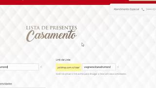 Lista de Casamento  Polishop [upl. by Nnahaid449]