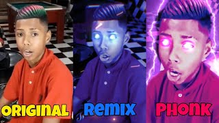 Jingle Bells  Brazilian kid Original vs Remix vs Phonk All Version [upl. by Idac]