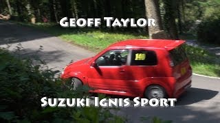 Suzuki Ignis Sport At Wiscombe Park Speed Hillclimb May 2014 [upl. by Frear]