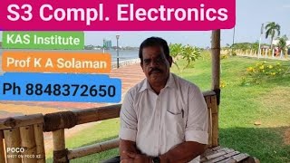 S3 E16 TRIAC Sem 3 Compl Electronics Bsc Physics main kasolaman [upl. by Krasnoff]