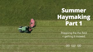 British Farming  Summer Haymaking Part 1 [upl. by Yseulte]