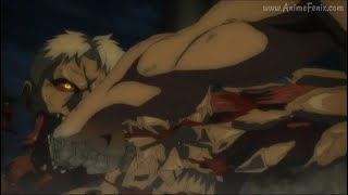 EREN VS REINER ROUND 3 HD Shingeki no kyojin Final Season [upl. by Nerissa]