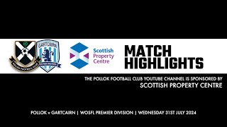 Pollok v Gartcairn  31st July 2024 [upl. by Wayland]