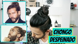 ¿Cómo hacer un chongo para hombre  Man bun Xelbor [upl. by Nyltiak181]