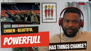 REACTION TO  EMINEM  BEAUTIFUL🔥🔥🔥 [upl. by Lagiba]