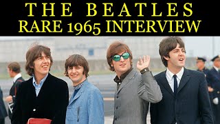 Rare Beatles BBC Interview Whilst Filming Help  13 April 1965 [upl. by Akital]