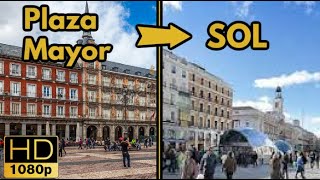 A Walk From Plaza Mayor To Sol In Madrid HD GoPr0 🇪🇦 Spain  Spanien Espagne  スペイン  스페인 [upl. by Alliehs]