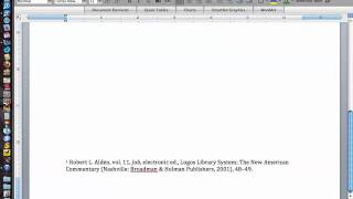 Logos vs Accordance Part 3 Bibliographic Citations segment A [upl. by Assirim]