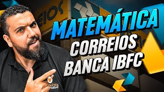 Matemática para os Correios  Banca IBFC [upl. by Anez]