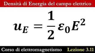 Densità di energia del campo elettrico [upl. by Anneh]