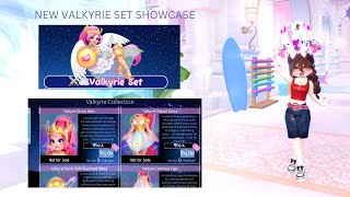 NEW VALKYRIE SET IN ROYALE HIGH TRY ON SHOWCASE [upl. by Ecinhoj]