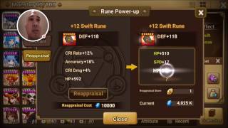 Summoners War RUNE REAPPRAISAL GUIDE with surprise ending [upl. by Atiken]