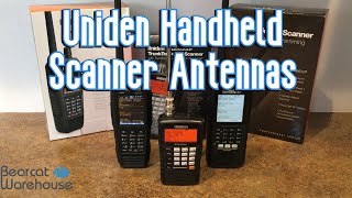 Uniden Handheld Scanner Antennas [upl. by Hsetih]