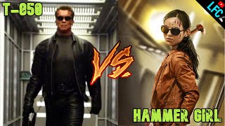 T850 Terminator 3 vs Hammer Girl The Raid 2  Octavos de Final  Pelea 2 de 8 [upl. by Bakerman]