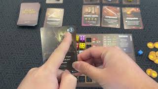 Board Game Reviews Ep 278 ROLL PLAYER [upl. by Assirralc]