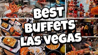 The Top 5 BEST Buffets in Las Vegas for 2024 😋 [upl. by Adiuqram]