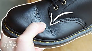 Why Faux Leather Sucks  Vegan Doc Martens [upl. by Htinek]