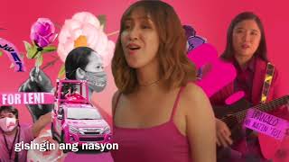 Rosas with lyrics Leni Robredo’s campaign song [upl. by Mirth]