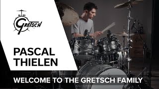 PASCAL THIELEN 🥁 🌟 Welcome at GRETSCH DRUMS [upl. by Abeu]