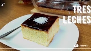 Milky Caramel Cake  Easiest Tres Leches Cake Recipe  Trileçe [upl. by Niwrek74]