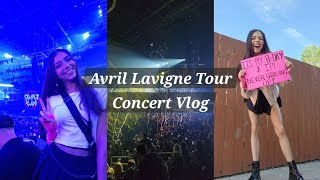 Avril Lavigne Tour CONCERT VLOG [upl. by Ilocin605]