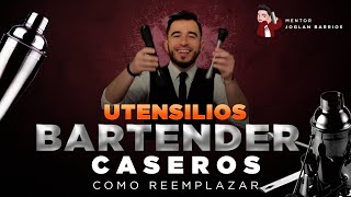 HERRAMIENTAS CASERAS BARTENDER 🛠 🍸  Curso de Coctelería Gratuito ✅ 001 Como ser bartender [upl. by Yragerg305]