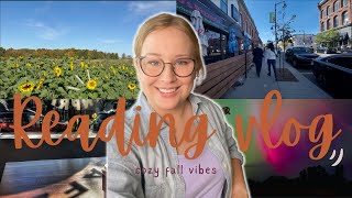 Cozy Up With These Fall Reads 🍂📚  Reading Vlog [upl. by Jola]