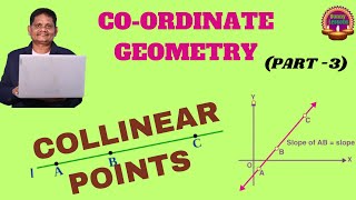 Collinear points  Points of collinear  Coordinate geometry [upl. by Ogren]