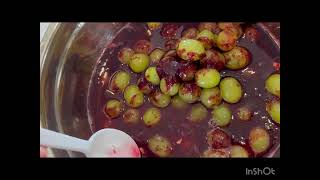 Como hacer uvas con chamoy [upl. by Seleta690]